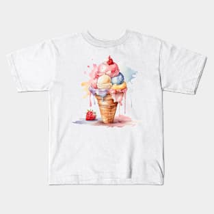 Ice-cream cone Kids T-Shirt